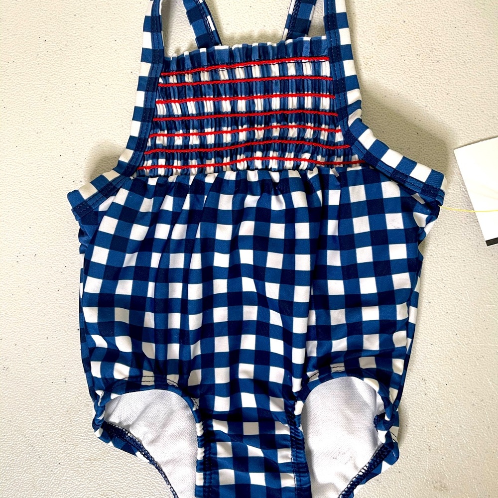Infant Girl Plaid One Piece